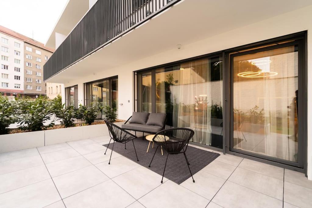 Gold Garden Terrace Apartment Brno Dış mekan fotoğraf