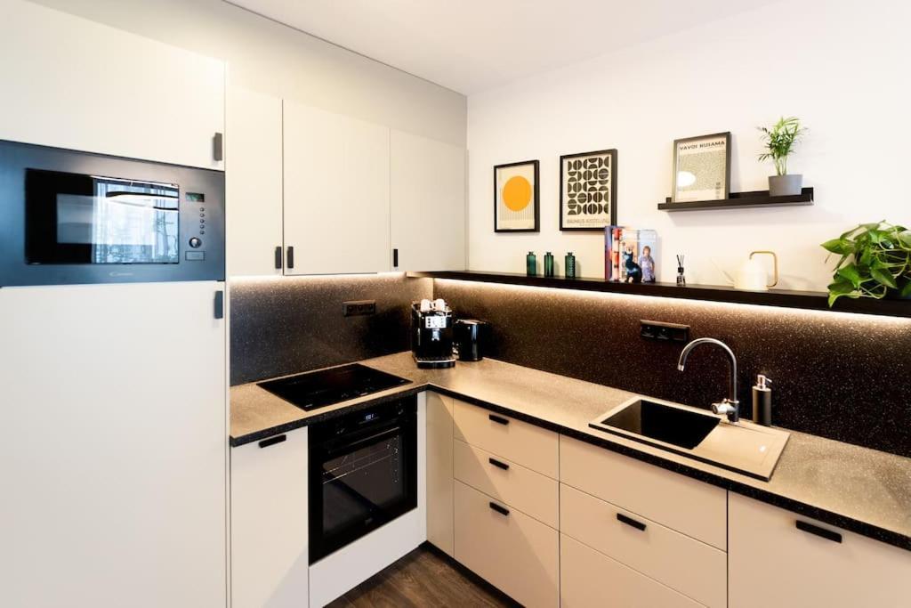 Gold Garden Terrace Apartment Brno Dış mekan fotoğraf